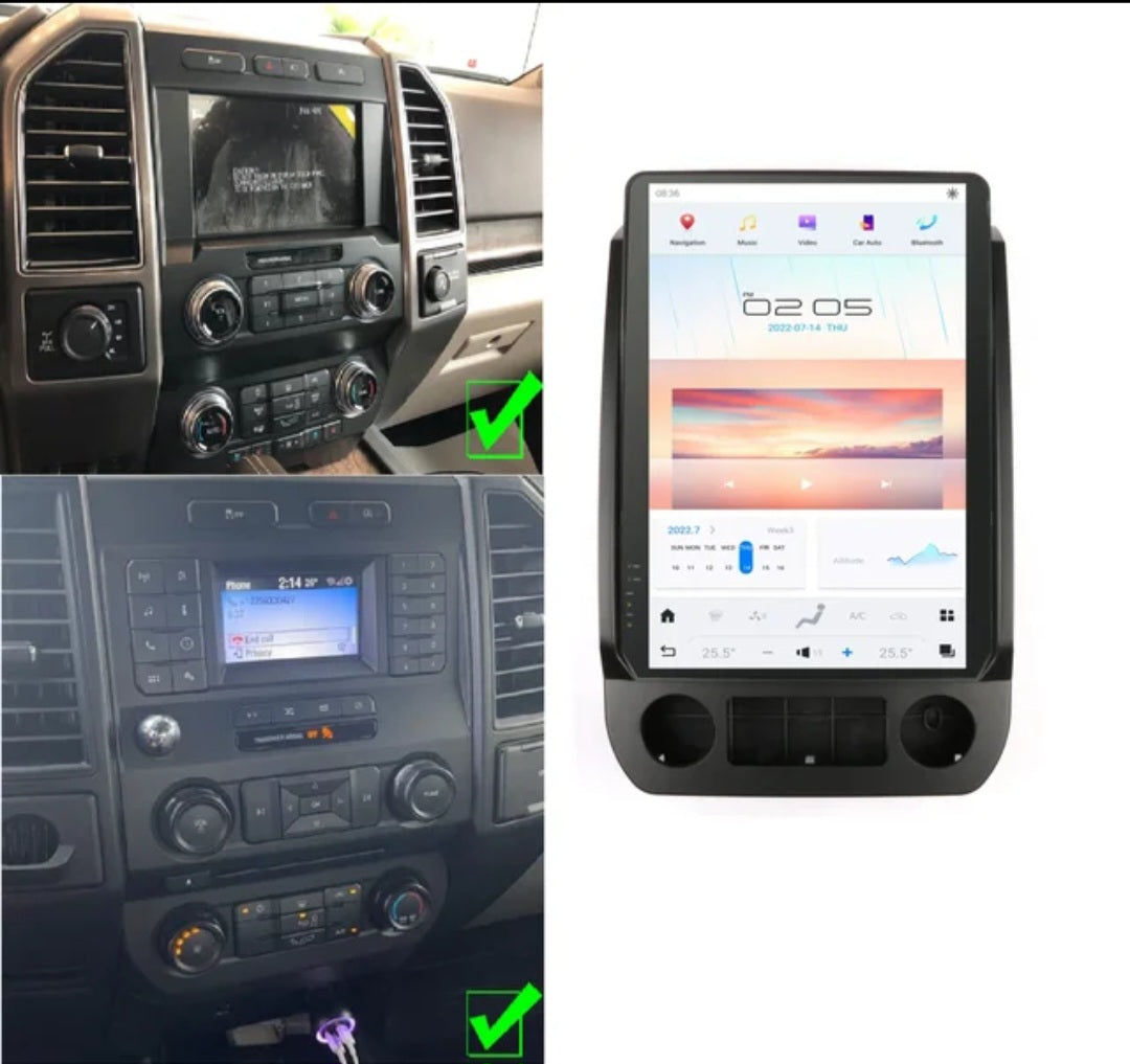 T-Style Screen Ford F-150 /F-250 2015-2019